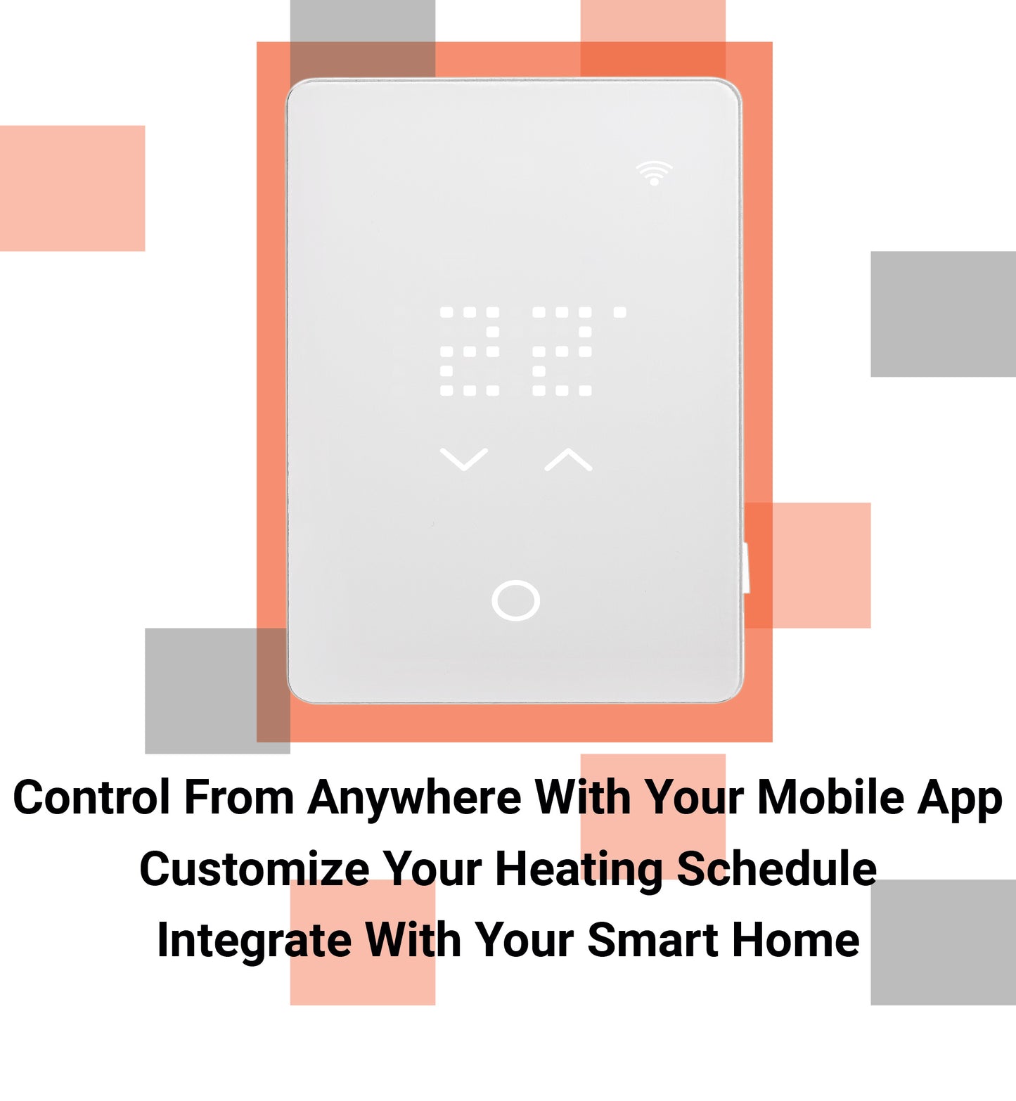 WarmAll 120V Floor Heating System Package With Floor Guides With OJ UWG5 Wi-Fi Thermostat And Accessories