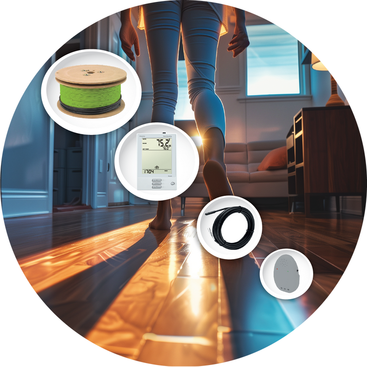 Floor Heating Kits For Uncoupling Membrane