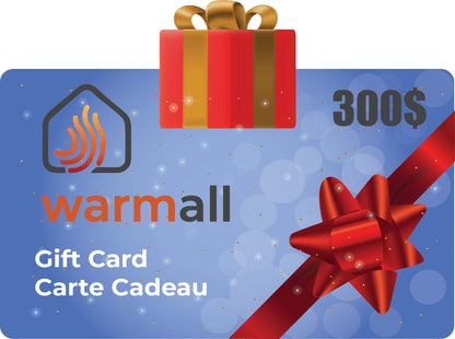 WarmAll Store Gift Card