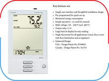 WarmAll Programmable Floor Heating Thermostat DUDG-4999