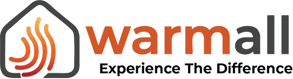 Logo of warmall with text 'Experience The Difference' on a white background