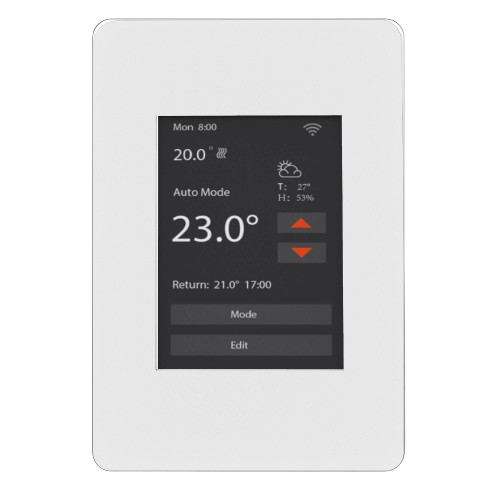 WarmAll WiStat Wi-Fi Thermostat for Electric in-Floor Heating 2.4 and 5 G Network