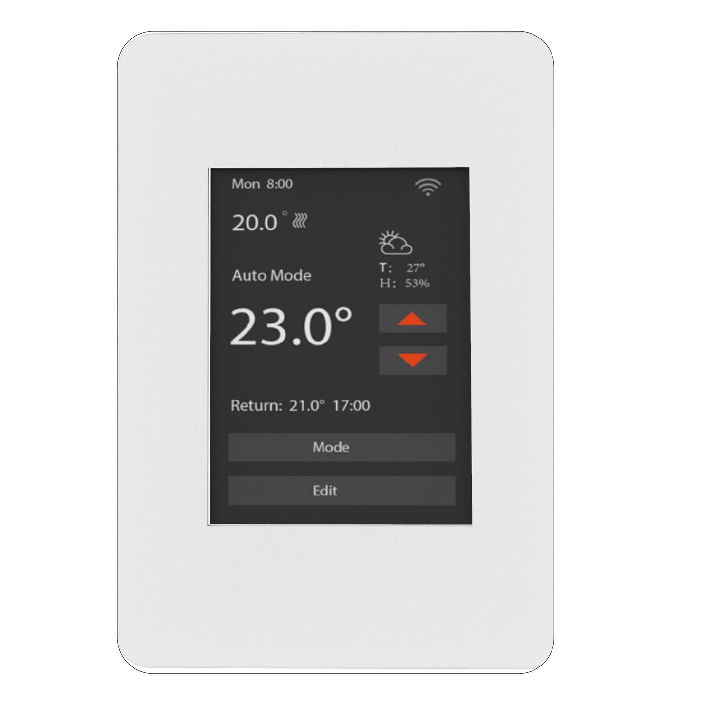 Ensemble de système de chauffage au sol WarmAll 120 V avec guides au sol, thermostat Wi-Fi intelligent WiStat et accessoires